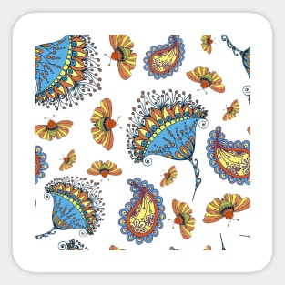 Fantasy pattern Sticker